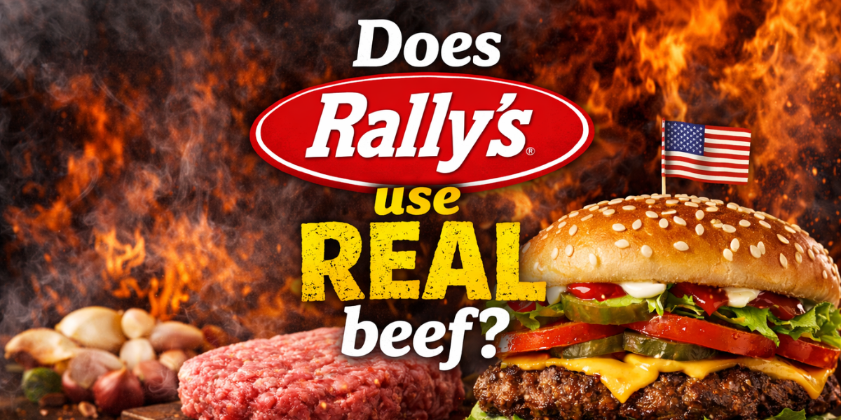 Does Rally's use real beef?