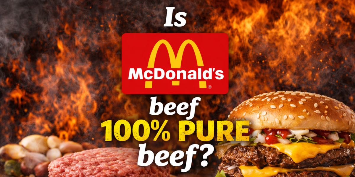 Introduction: The Knowledge of Beef at McDonald’s McDonald’s is one of the largest fast-food chains in the world, famous for iconic burgers such as the Big Mac, Quarter Pounder with Cheese, and Cheeseburger. Over the decades, customers have often questioned the quality and authenticity of the beef used in these popular menu items. Among the most frequently asked questions is: Is McDonald’s beef 100% pure beef? This question has gained importance as consumers become increasingly concerned about what goes into their food, including ingredients, additives, and overall meal quality. McDonald’s has addressed these concerns multiple times, providing transparency about the sourcing, processing, and cooking methods of its beef. What Does “100% Beef” Mean? Understanding what 100% beef signifies is essential before evaluating the authenticity of McDonald’s beef patties. In the fast-food context, the following definitions apply: 100% Beef – This term implies that the patty is made entirely from cattle meat, without fillers, extenders, soy protein, or plant-based additives. Ground Beef – Minced beef derived from different cuts of the cow. It may include lean and fatty portions but, when labeled 100% beef, it is purely cattle meat. No Fake Meat – To qualify as 100% beef, the patty cannot contain vegetarian substitutes, textured vegetable protein, or lab-grown meat. In essence, 100% beef guarantees that the patty contains only beef, providing customers with assurance about its authenticity. McDonald’s Official Position on Beef McDonald’s has publicly confirmed that its hamburger patties are made entirely from 100% beef. The company emphasizes that no fillers, additives, or preservatives are included in its standard burger patties. Any seasoning is added after cooking, ensuring the patty remains pure beef. This applies to McDonald’s most popular menu items, including: Big Mac Quarter Pounder with Cheese Cheeseburger Hamburger Each patty in these burgers is derived entirely from beef and advertised as 100% beef, aligning with fast-food industry standards. Sourcing of McDonald’s Beef McDonald’s sources its beef from multiple locations, including the United States, Canada, Australia, and New Zealand. All suppliers adhere to strict food safety and quality practices, ensuring that the meat meets government regulations. Key aspects of McDonald’s beef sourcing include: Controlled Suppliers – Each supplier is monitored to ensure that meat meets government safety standards. Quality Criteria – Beef is inspected and processed into uniform patties in certified facilities. Uniformity Across Locations – Working with multiple suppliers helps McDonald’s maintain consistency across thousands of outlets worldwide. Thanks to this sourcing system, a McDonald’s burger in New York has the same 100% beef patty as one in California, ensuring uniformity in quality and taste. Are Additives or Fillers Added to McDonald’s Beef? Many consumers worry that fast-food beef patties contain fillers or preservatives. McDonald’s has consistently clarified that its beef patties are free from: Soy Protein – Unlike some competitors, McDonald’s does not use soy or textured vegetable protein to extend its meat. Binders and Extenders – Patties are ground and shaped without adding non-meat components. Preservatives – Beef is cooked, frozen, and stored without chemical preservatives. Thus, when you enjoy a McDonald’s burger, the patty is nothing more than pure beef. Cooking Method of McDonald’s Beef Patties McDonald’s follows standardized procedures to ensure both safety and quality in beef preparation: Grinding – Different beef cuts are ground into uniform patties. Shaping – Patties are shaped to meet specific size and weight requirements for each menu item. Freezing – Most patties are frozen for transport to restaurants while maintaining quality. Cooking – Patties are grilled or cooked on demand to meet the correct temperature and food safety standards. These steps ensure that the beef patty remains 100% beef while providing consistent taste and texture across all locations. Understanding 100% Beef vs. High-Quality Beef It’s important to note that 100% beef does not mean the same as premium steak or grass-fed beef. Fast-food beef has specific characteristics: Multiple Cuts Ground Together – Patties include both lean and fatty portions. Standardized Taste and Texture – Uniformity ensures consistent cooking and flavor. Mass-Produced – Focus is on high-volume and low-cost production, unlike specialty or high-end beef. Therefore, while McDonald’s beef is authentic and free of fillers, it is not marketed as premium-quality beef. Instead, the focus is on safety, flavor, and consistency. Comparison with Competitors Most fast-food chains, including Burger King, Wendy’s, and Shake Shack, also claim to use 100% beef in their patties. Differences between chains often include: Fat Content – Some chains use leaner or fattier beef. Type of Cut – Cuts may vary by chain and region. Cooking Methods – Grilling, searing, or seasoning practices differ. Patty Size and Thickness – Variations affect texture and taste. Overall, McDonald’s beef patties are comparable to the majority of mainstream fast-food offerings, providing a familiar and reliable flavor profile. Customer Perception and Transparency McDonald’s has launched campaigns like “Our Food. Your Questions.” to educate customers about ingredient sourcing and transparency. These initiatives are intended to reassure consumers that McDonald’s beef patties are genuinely made from pure beef without fillers or artificial additives. Despite this openness, some skepticism remains due to common myths about fast-food meat. McDonald’s continues to emphasize that its beef composition is 100% authentic. Nutritional Considerations of McDonald’s Beef Because McDonald’s patties are pure beef, their nutritional value is straightforward: Calories – Dependent on burger size, toppings, and extras. Protein – High, as each patty consists entirely of beef. Fat Content – Varies based on cut and grinding process. Nutrition guides provided by McDonald’s allow customers to calculate exact values, making it easier to plan meals while enjoying a classic fast-food burger. Conclusion McDonald’s has consistently emphasized the authenticity of its beef. Hamburger patties are made from 100% beef, free of fillers, preservatives, or artificial additives. While the meat is mass-produced and standardized for fast-food service, it meets industry expectations for quality and safety, giving customers confidence in the meals they enjoy. Whether it’s a Big Mac, Quarter Pounder, or Cheeseburger, the patty is real beef, supporting McDonald’s reputation as one of the world’s leading fast-food burger chains.