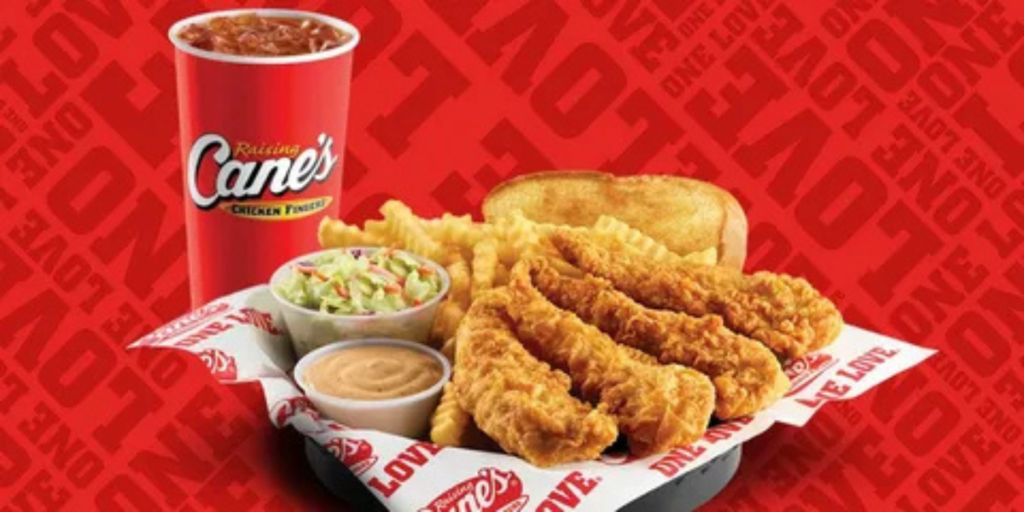 Raising Cane's Menu