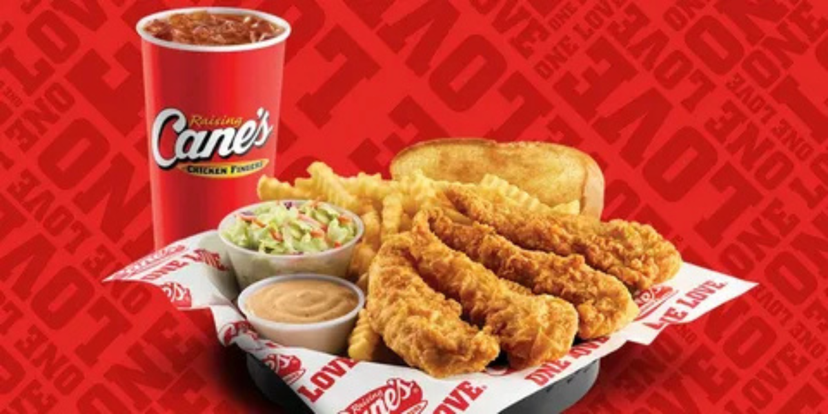 Raising Cane's Menu