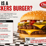 what is a checkers burger
