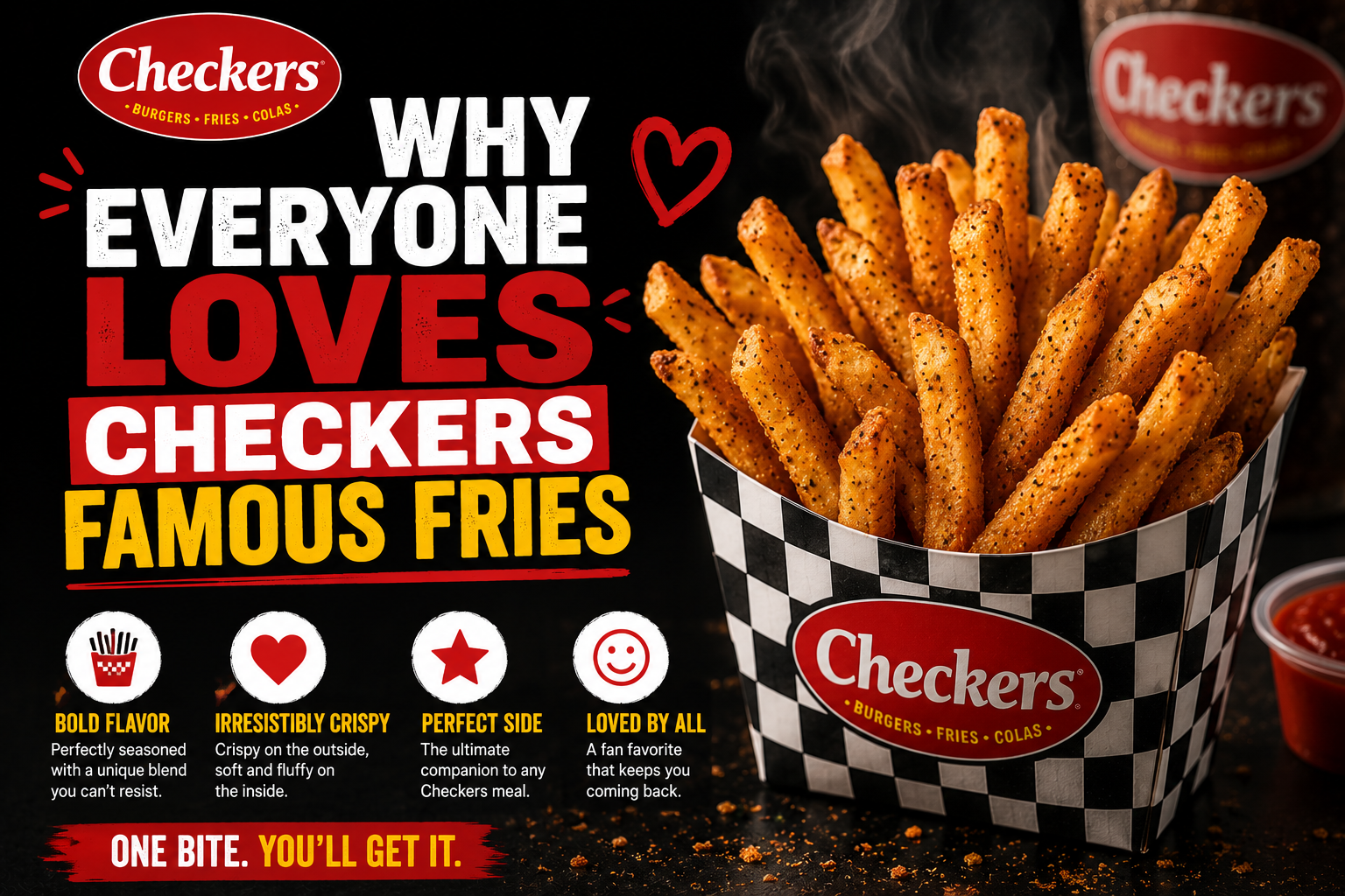 Why Everyone Loves Checkers Famous Fries