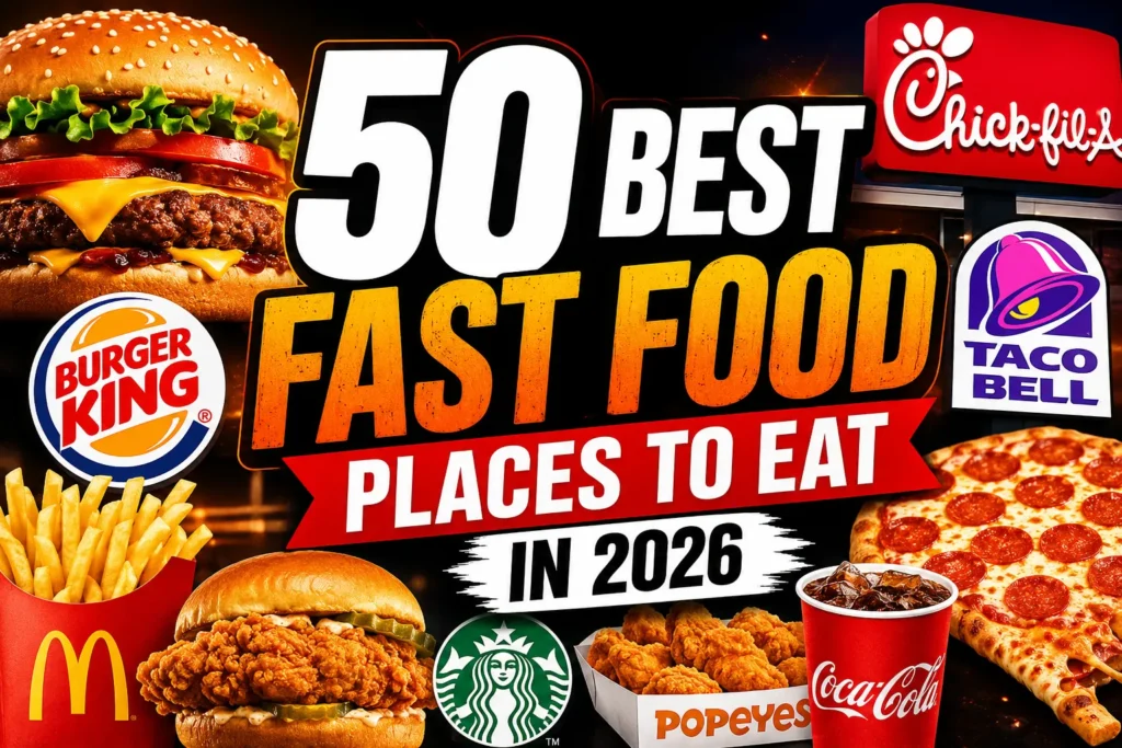 50 Best Fast Food Places to Eat in 2026