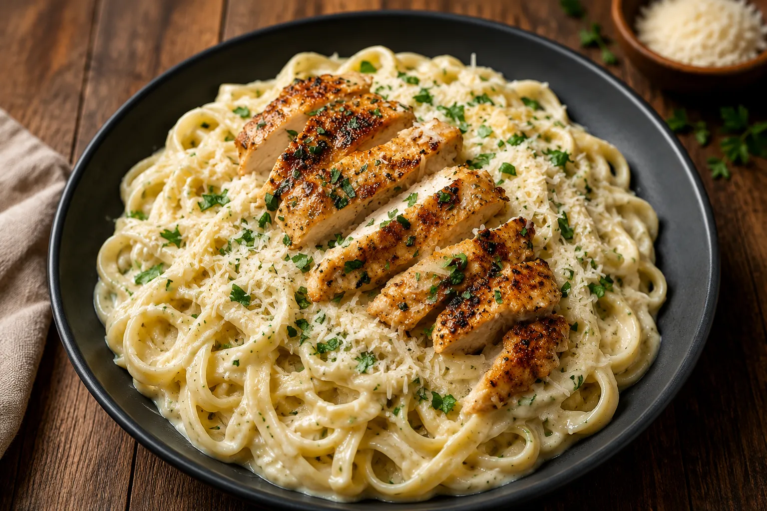 Creamy Chicken Alfredo