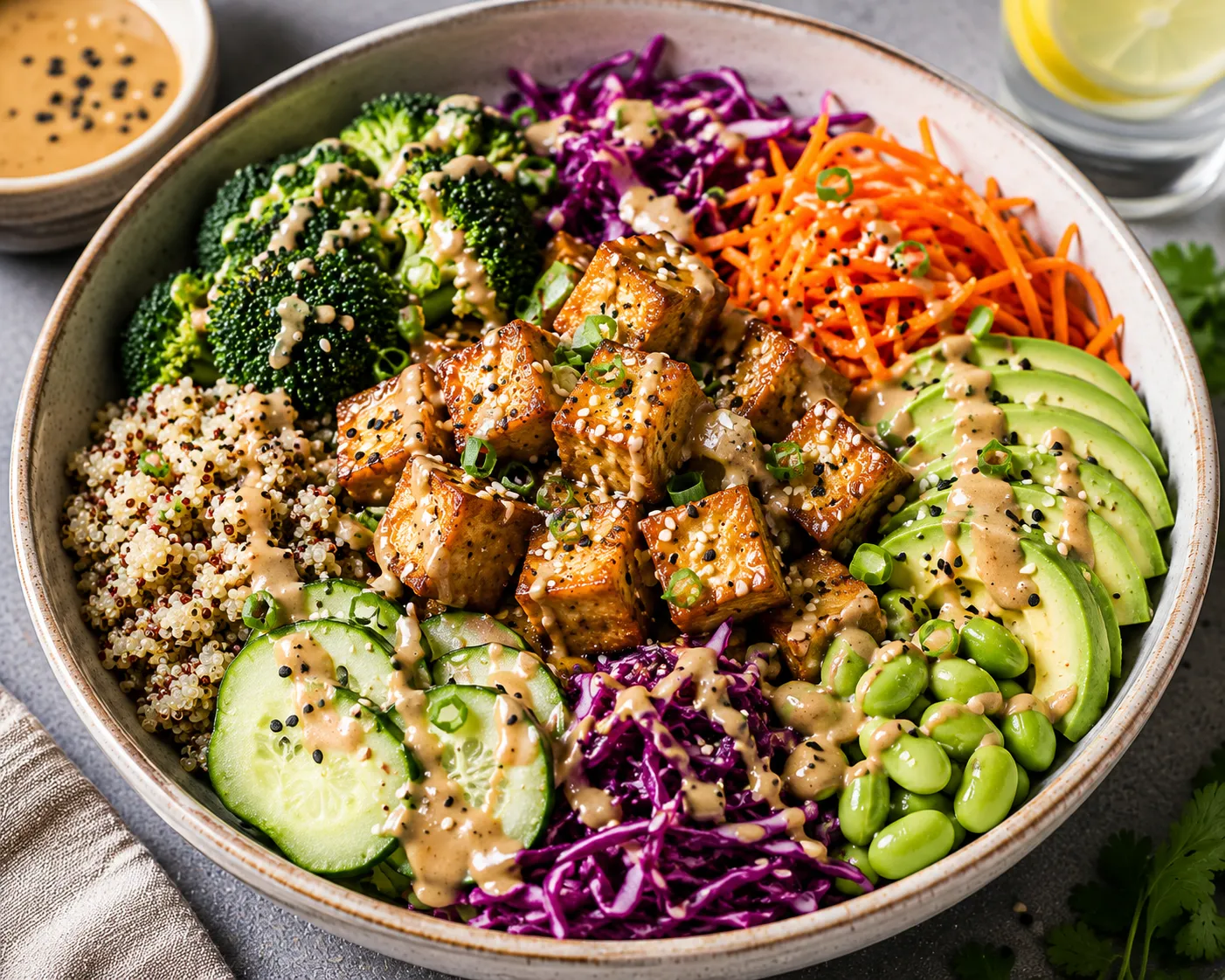 Tofu Buddha Bowl