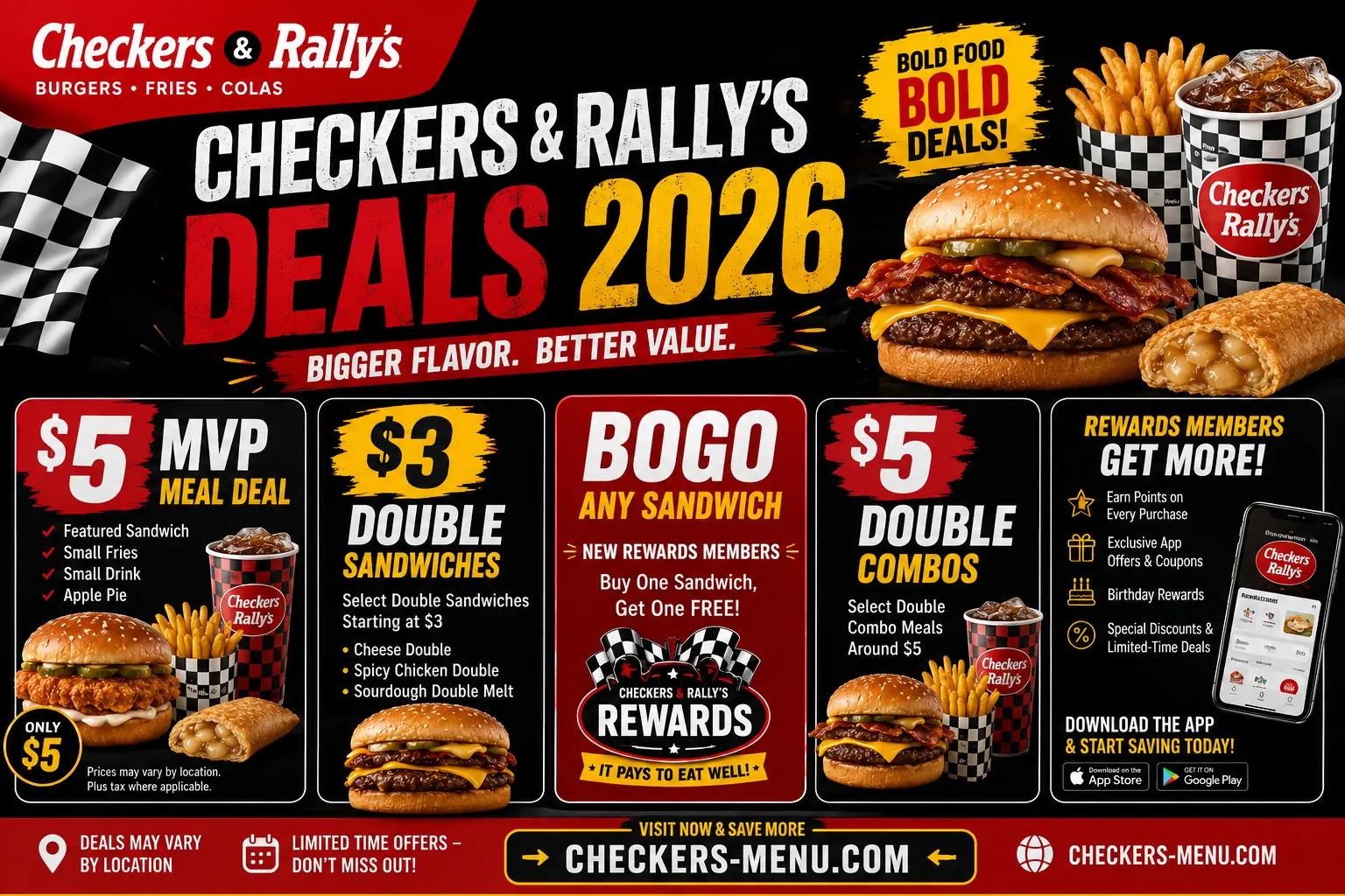 checkers deals