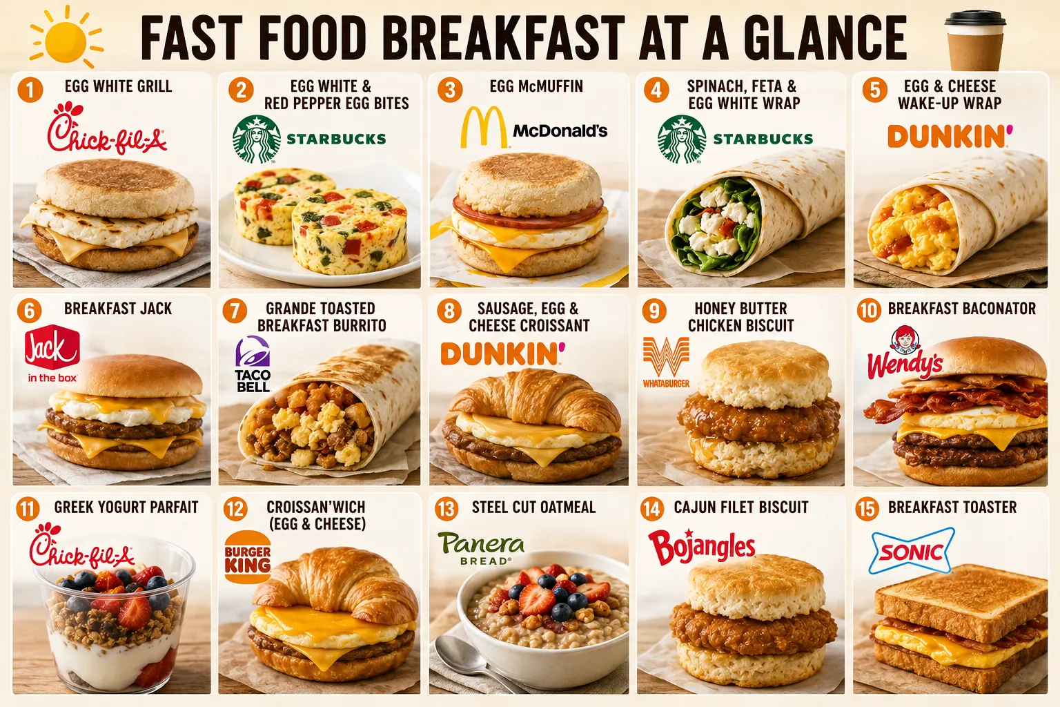 Fast Food Breakfast