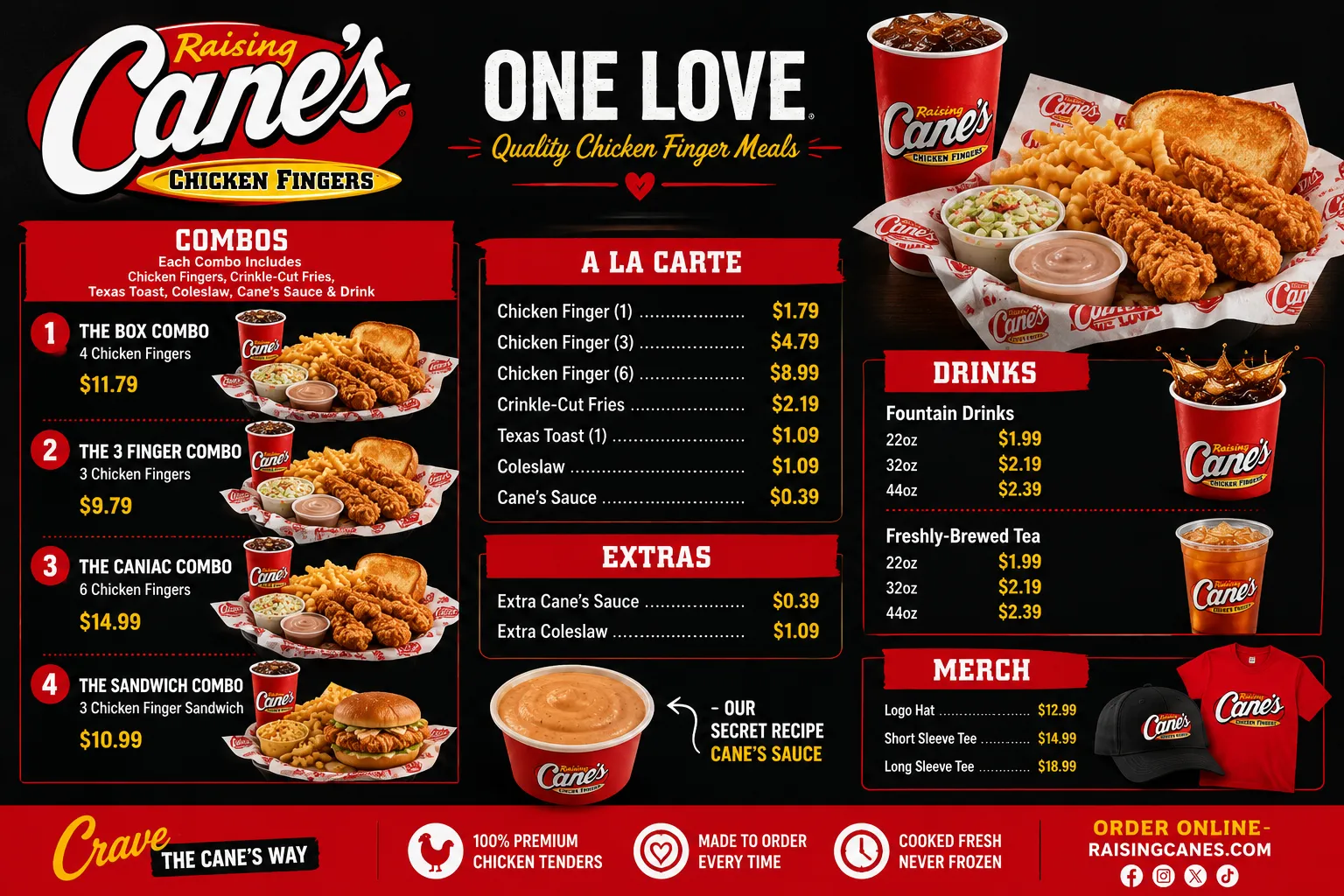 raising canes